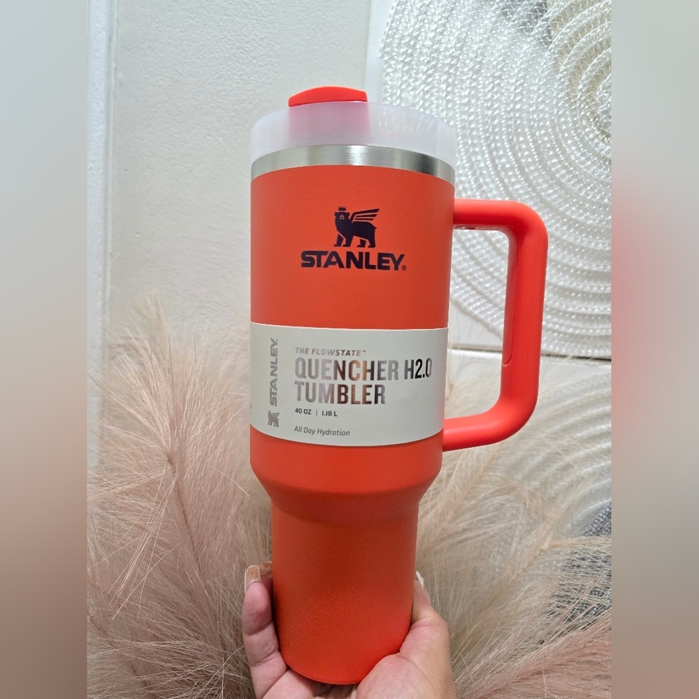 Stanley Orange Quencher H2.0 Tumbler - Picture 2 of 7